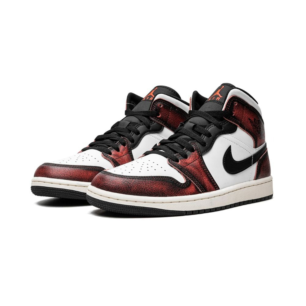 Jordan 1 Mid Wear Away Chicago