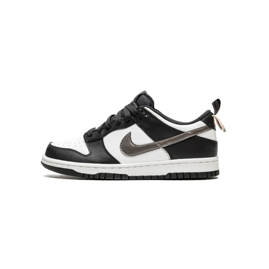 Nike Dunk Low Black White Metallic (GS)