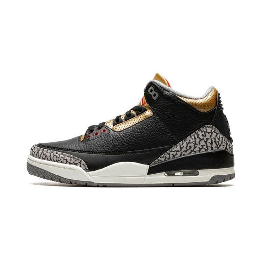 Jordan 4 Black Cement Gold (W)