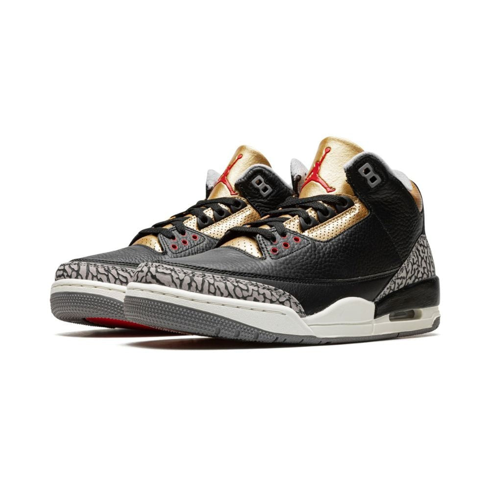 Jordan 4 Black Cement Gold (W)