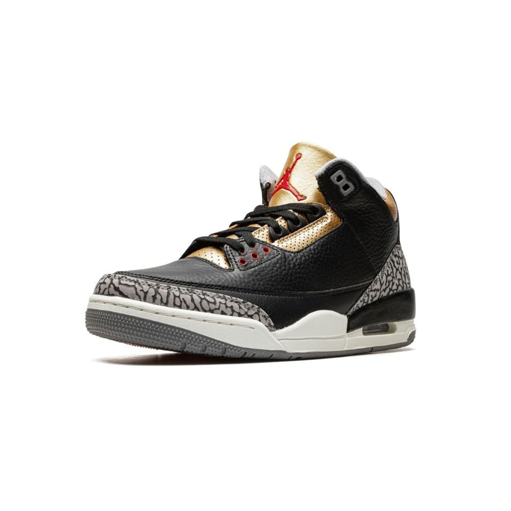 Jordan 4 Black Cement Gold (W)